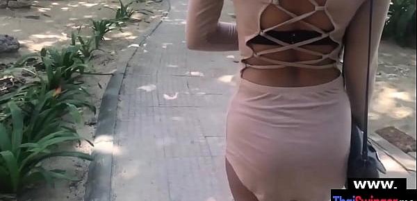  This real amateur Thai chick likes to be fucked on camera
